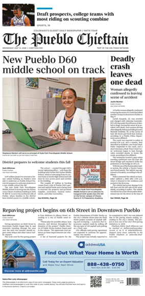 Cover of The Pueblo Chieftain