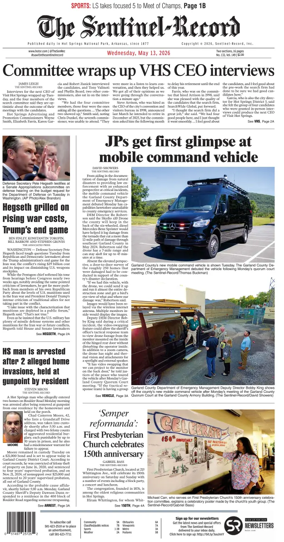 Cover of The Sentinel-Record