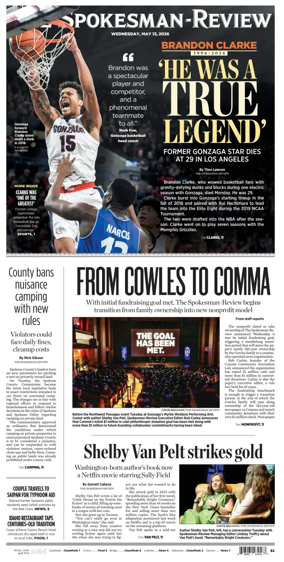 Cover of The Spokesman-Review (Spokane)