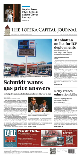 Cover of The Topeka Capital-Journal