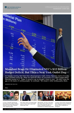 Cover of The Western Journal