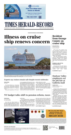 Cover of Times Herald-Record