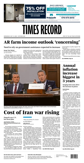 Cover of Times Record (Ft. Smith Southwest)