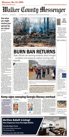 Cover of Walker County Messenger