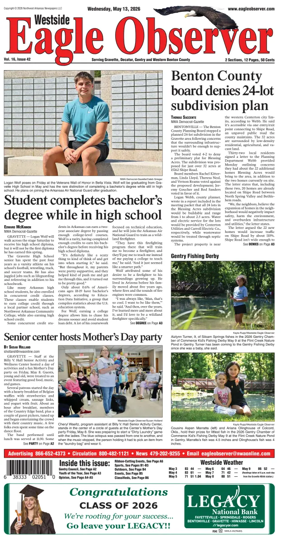 Cover of Westside Eagle-Observer