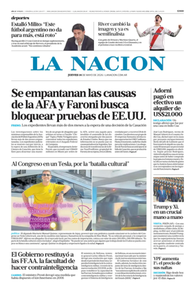 Cover of La Nacion