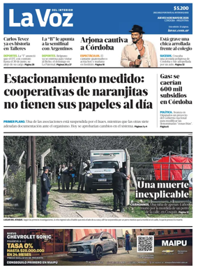 Cover of La Voz del Interior