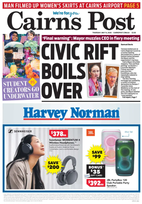 Cover of The Cairns Post