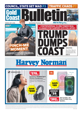 Cover of The Gold Coast Bulletin