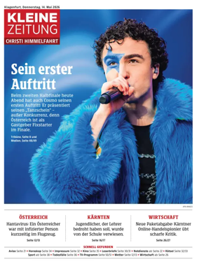 Cover of Kleine Zeitung Kaernten