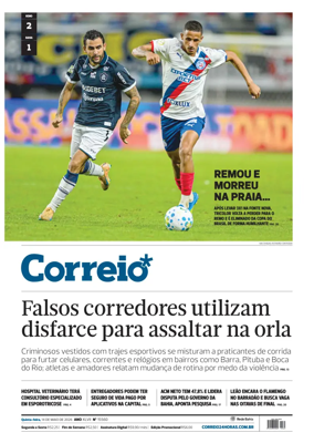 Cover of Correio da Bahia