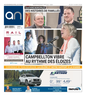 Cover of Acadie Nouvelle