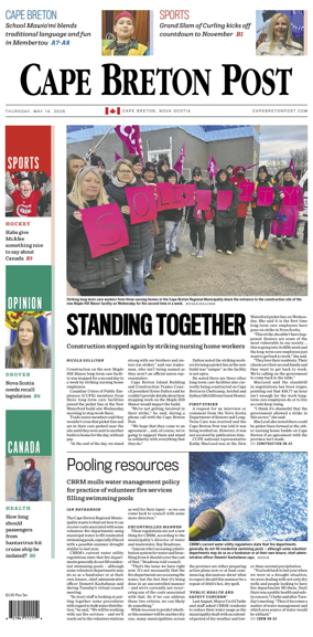 Cover of Cape Breton Post