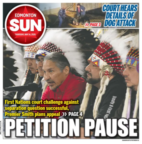 Cover of Edmonton Sun
