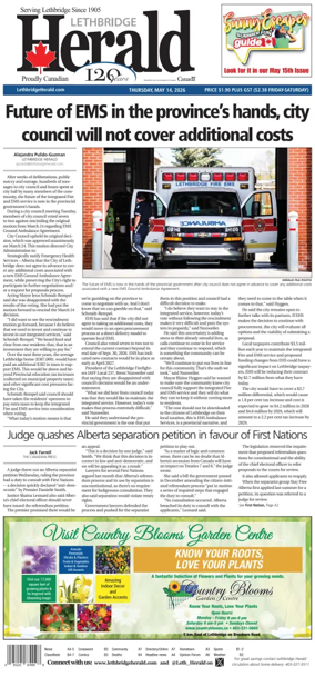Cover of Lethbridge Herald