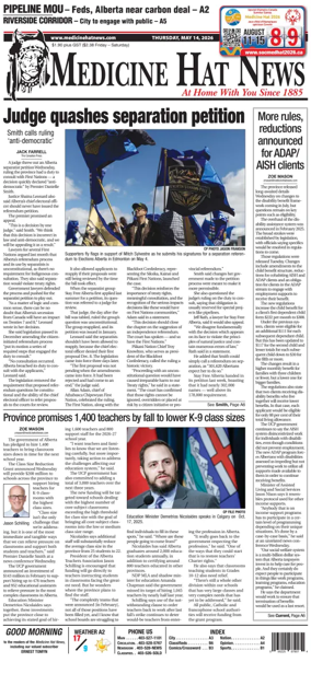 Cover of Medicine Hat News