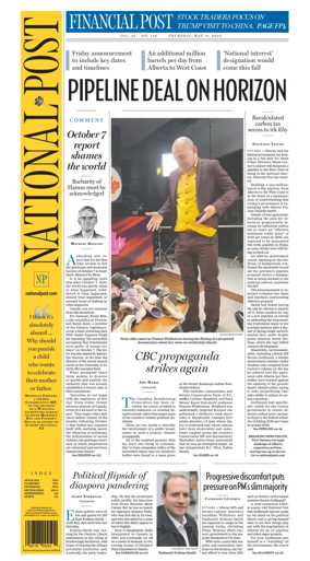 Cover of National Post - (National Edition)