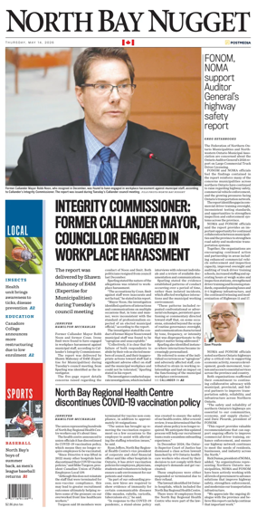 Cover of North Bay Nugget