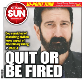 Cover of Ottawa Sun