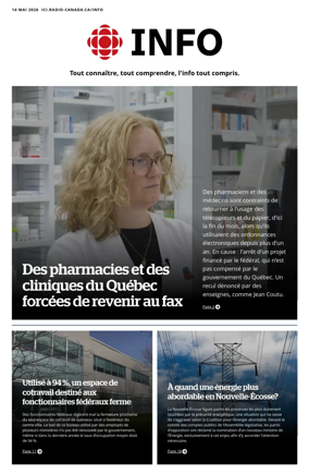 Cover of Radio-Canada Info