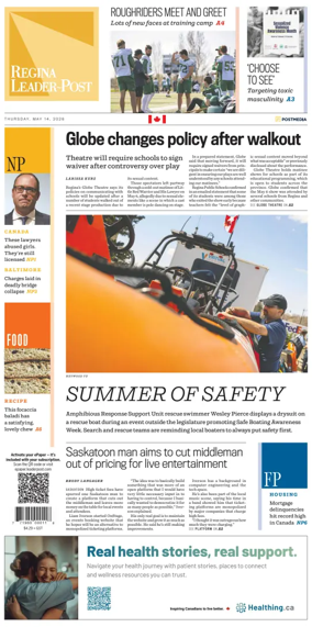 Cover of Regina Leader-Post