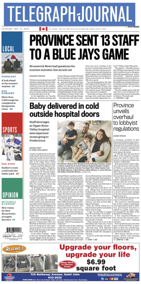 Cover of Telegraph-Journal