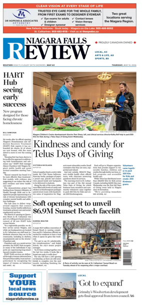 Cover of The Niagara Falls Review