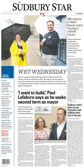 Cover of The Sudbury Star