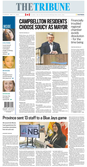 Cover of The Tribune (New Brunswick)