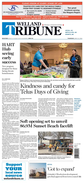Cover of The Welland Tribune