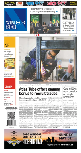 Cover of Windsor Star