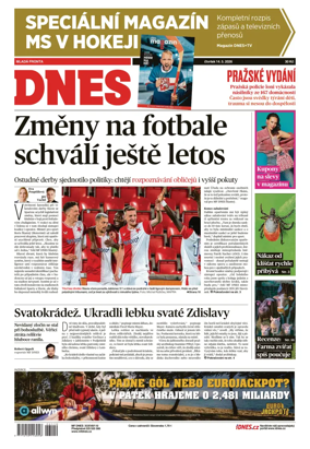 Cover of Dnes Prague Edition