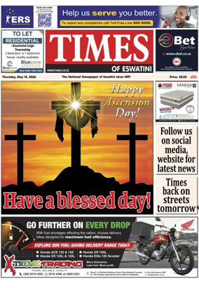 Cover of Times of Eswatini