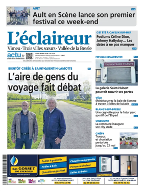 Cover of L'Eclaireur (Vimeu Trois villes soeurs Vallee de la Bresle)
