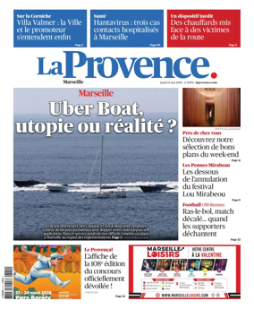 Cover of La Provence Marseille