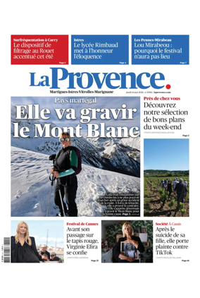Cover of La Provence Martigues-Istres-Vitrolles-Marignane