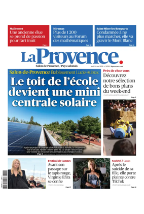 Cover of La Provence Salon-de-Provence / Pays salonais