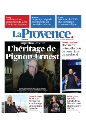 Cover of La Provences Vaucluse