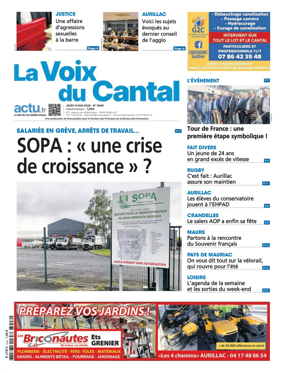 Cover of La Voix du Cantal