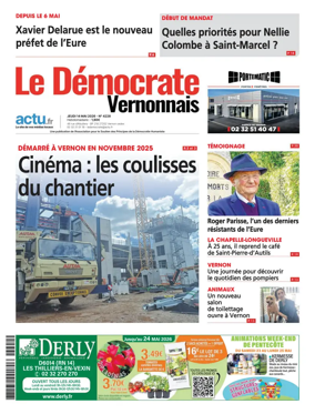 Cover of Le Democrate Vernonnais