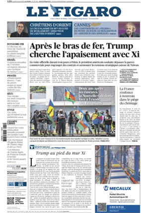Cover of Le Figaro