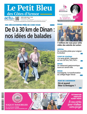 Cover of Le Petit Bleu