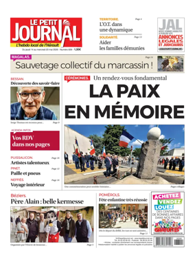 Cover of Le Petit Journal - L'hebdo local de l'Herault