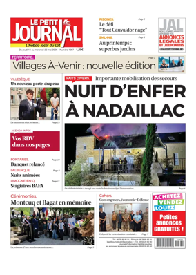 Cover of Le Petit Journal - L'hebdo local du Lot