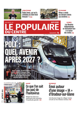Cover of Le Populaire du Centre (Haute-Vienne)