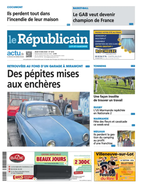 Cover of Le Republicain (Lot-et-Garonne)