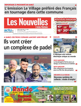 Cover of Les Nouvelles - L'Echo Flechois (FL)