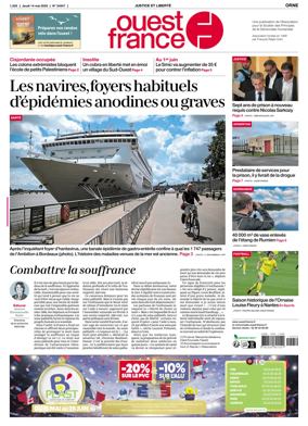 Cover of Ouest France (Orne)
