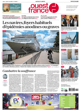 Cover of Ouest France (Pays d'Auge)