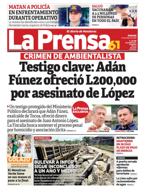 Cover of Diario La Prensa